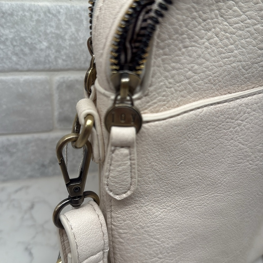 New Joy Susan Jolene Crossbody Bag, Ivory - Picture 8 of 12